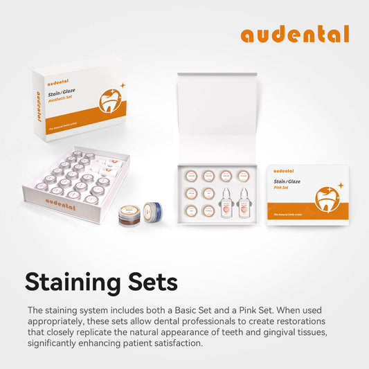 Stain/Glaze, Glaze Paste & Stain and Glaze Liquid: Advanced Esthetic Solutions for Dental Restorations